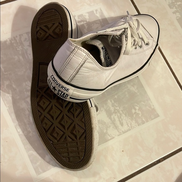 Converse Classic White Lace-Up Sneakers - Picture 5 of 5